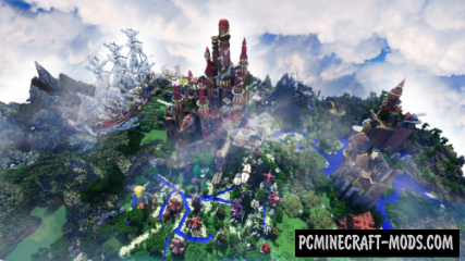SteamKingdom - Steampunk City Map For Minecraft