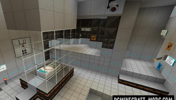 Portal Resource Pack For Minecraft 1.13, 1.7.10, 1.7.2, 1.6.4