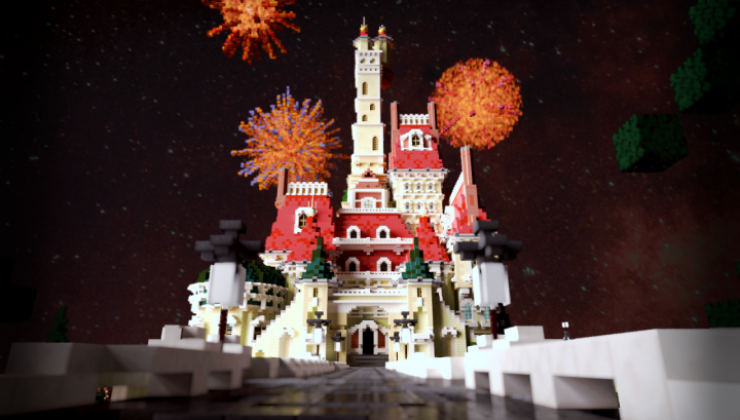 Beast's Enchanted Castle Map For Minecraft
