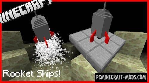 Rockets To The Moon Command Block For Minecraft 1.10.2