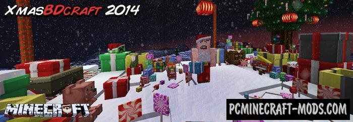 Sphax XmasBDcraft 2021 Texture Pack For MC 1.8.9, 1.7.10