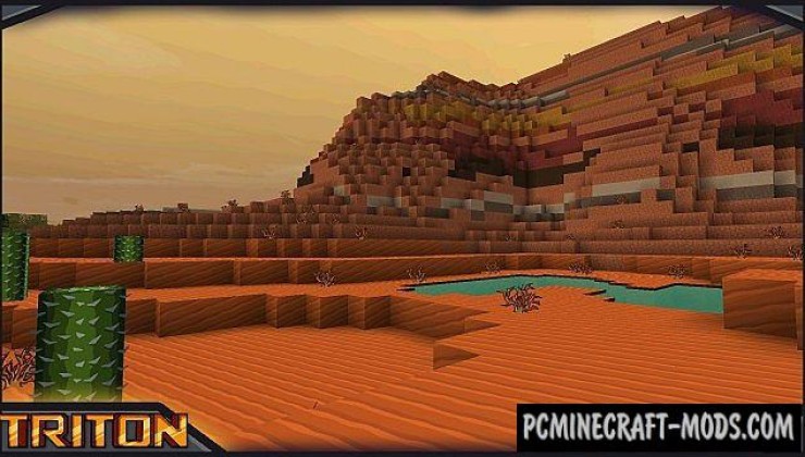 TRITON 128x Texture Pack For Minecraft 1.8.9, 1.7.10