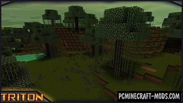 TRITON Resource Pack For Minecraft 1.8.9, 1.8, 1.7.10  PC 