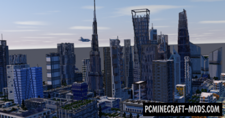 U.I.E. City Map For Minecraft
