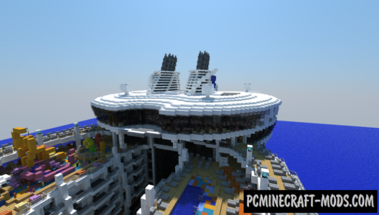 Harmony of the Seas - 3D Art Map For Minecraft