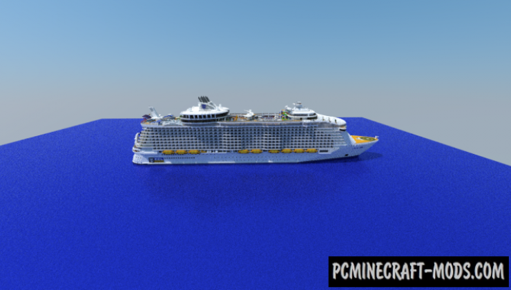 Harmony of the Seas - 3D Art Map For Minecraft
