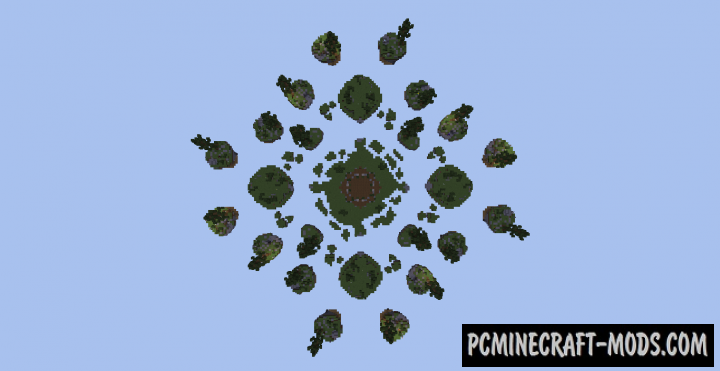 Mineplex SkyWars Fractal - Minigame Map For MC