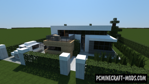 Small Modern House Map For Minecraft 1 17 1 16 5 Pc Java Mods