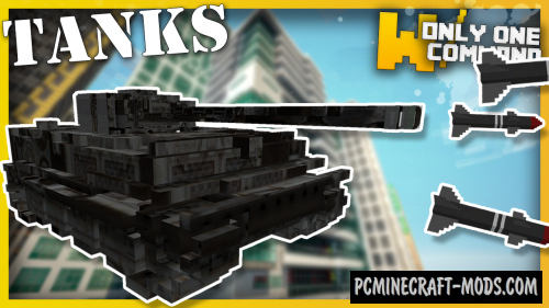 Tanks Command Block For Minecraft 1.8.9