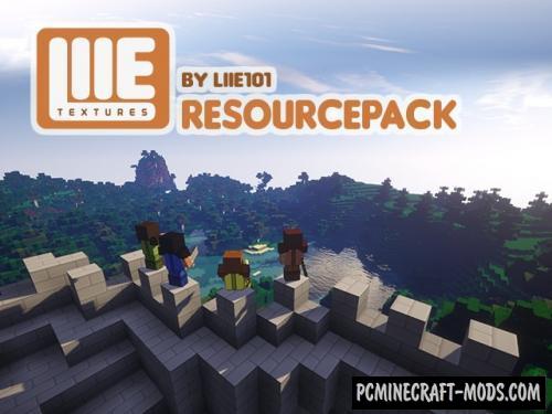 LIIE's - 3D, 16x Resource Pack For Minecraft 1.8.9, 1.7.10