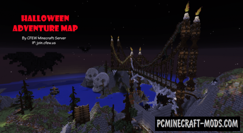 Halloween Adventure, Puzzle Map For Minecraft