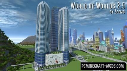 World of Worlds - City Map For Minecraft