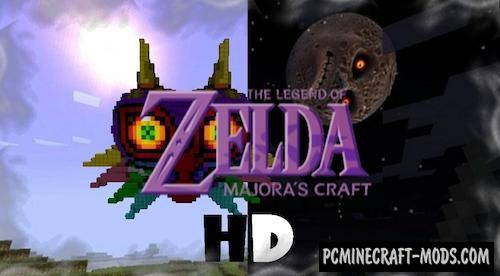 Legend of Zelda Craft 64x HD Texture Pack Minecraft 1.7.10