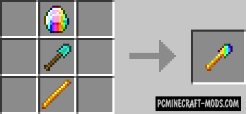 The Rainbow World - New Ore, Armor Mod For MC 1.7.10