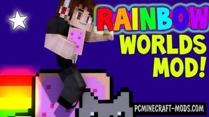 The Rainbow World - New Ore, Armor Mod For MC 1.7.10