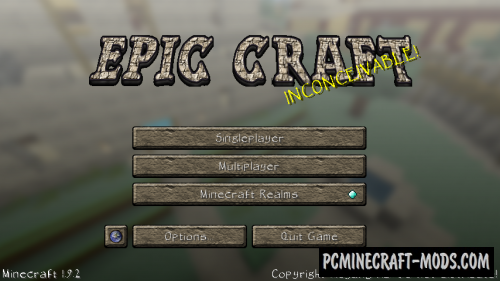 Epic Craft 64x Texture Pack For Minecraft 1.10.2, 1.9.4, 1.8.9