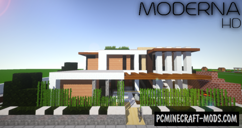 minecraft modern house texture pack