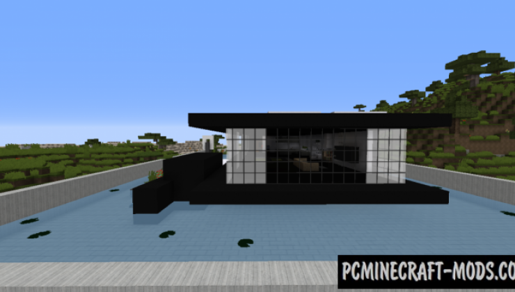 Modern House 23 Map For Minecraft