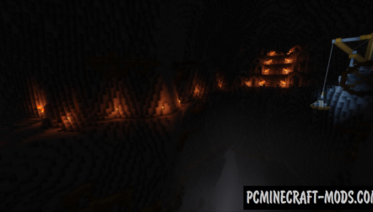 The Mines of Moria - City Map For Minecraft
