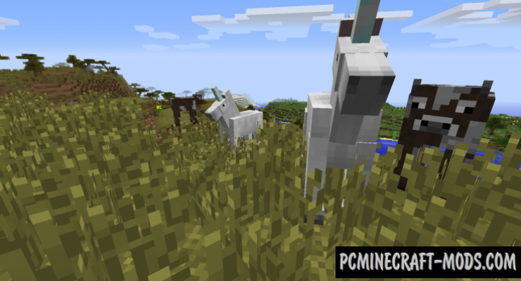 Unicorn - Mobs, Armor Mod For Minecraft 1.7.10