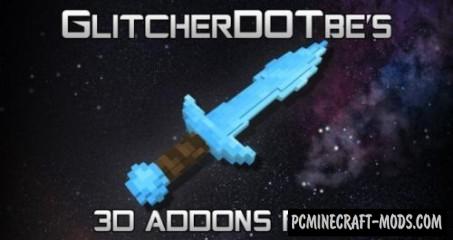 Glitch’s 3D Addons Texture Pack For Minecraft 1.10.2, 1.9.4