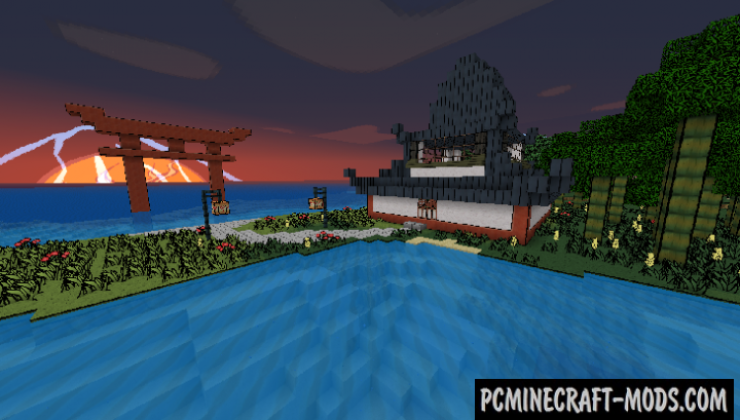 Okami 128x Resource Pack For Minecraft 1.15.2, 1.14.4
