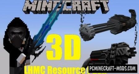 True 3D PvP - 32x Resource Pack For Minecraft 1.8.9