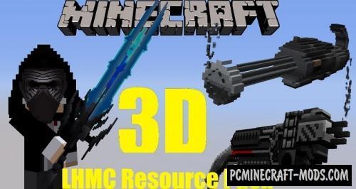 True 3d Pvp 32x Resource Pack For Minecraft 1 8 9 Pc Java Mods