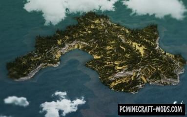 Mystic Island - Custom Terrain Map For Minecraft