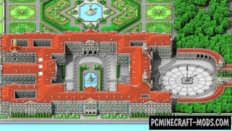 Winter Palace - Castle Map For Minecraft