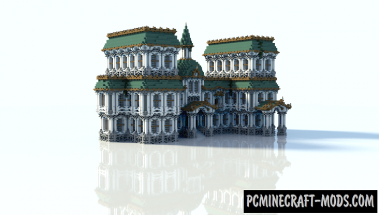 Baroque Building - House Map For Minecraft