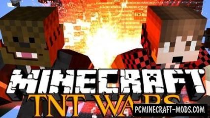 Modified TNT Wars: Fire v Ice Map For Minecraft
