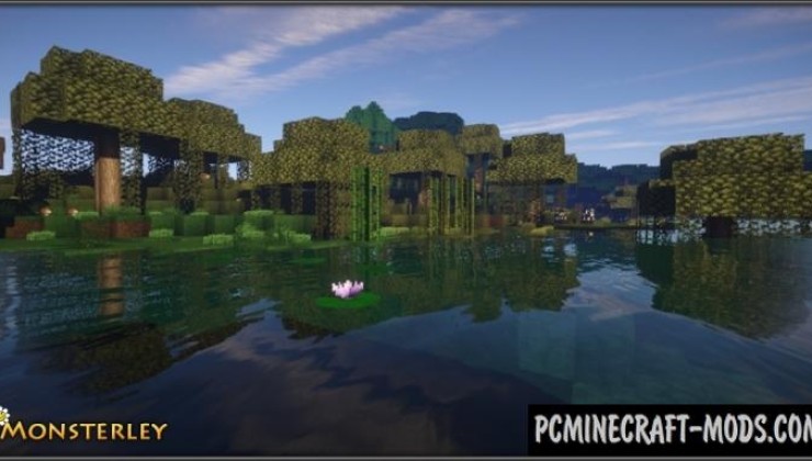 Monsterley 128x Resource Pack with Shaders MC 1.16.5, 1.16.4
