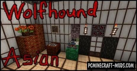 Wolfhound Asian 64x Resource Pack Minecraft 1.16.2, 1.15.2