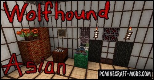 Wolfhound Asian 64x Resource Pack Minecraft 1.16.2, 1.15.2