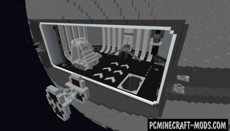 The Death Star - Building, 3D Art Map For Minecraft