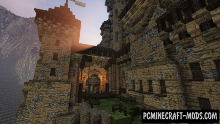 Templar Castle - Fortress Map For Minecraft