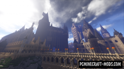 Hogwarts - Castle, School Map For Minecraft