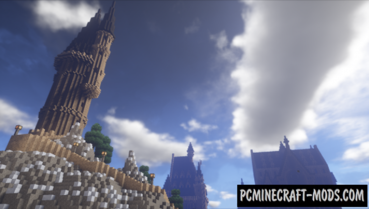 Hogwarts - Castle, School Map For Minecraft