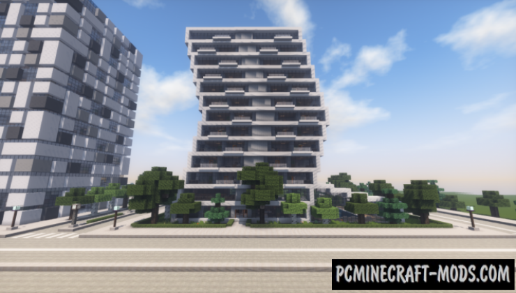 Modern Hotel Map For Minecraft 1.14, 1.13.2  PC Java Mods 
