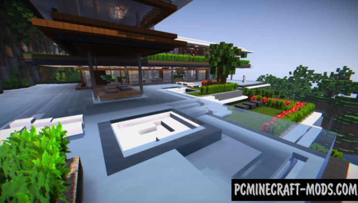 Xalima - House, Mansion Map For Minecraft