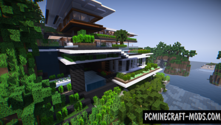 Xalima - House, Mansion Map For Minecraft