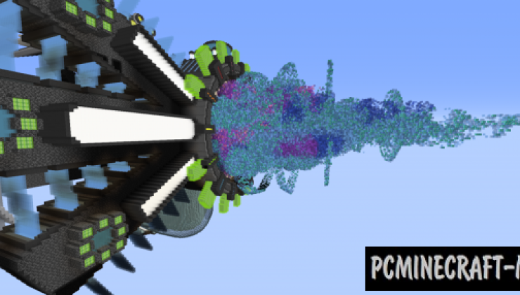BC Comet - Survival, 3D Art Map For Minecraft