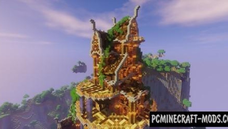 Elytra's World - House Map For Minecraft
