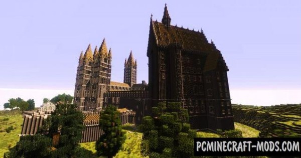 hogwarts castle seed minecraft