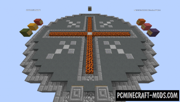 Magma Runner - Parkour, Minigame Map For MC