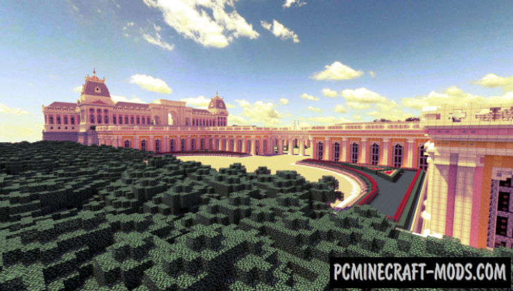 Dyanusia Palace - Castle Map For Minecraft