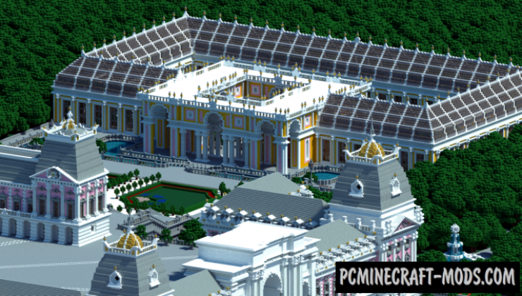 Dyanusia Palace - Castle Map For Minecraft