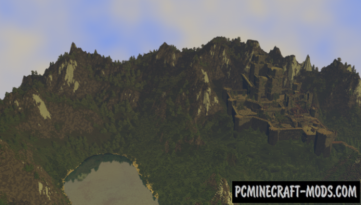 Kaer Morhen - Castle, Survival Map For Minecraft