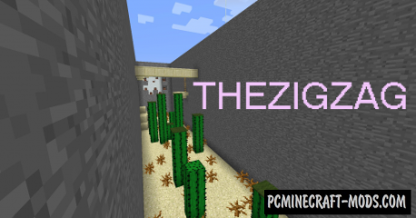 The Zigzag - Parkour Map For Minecraft